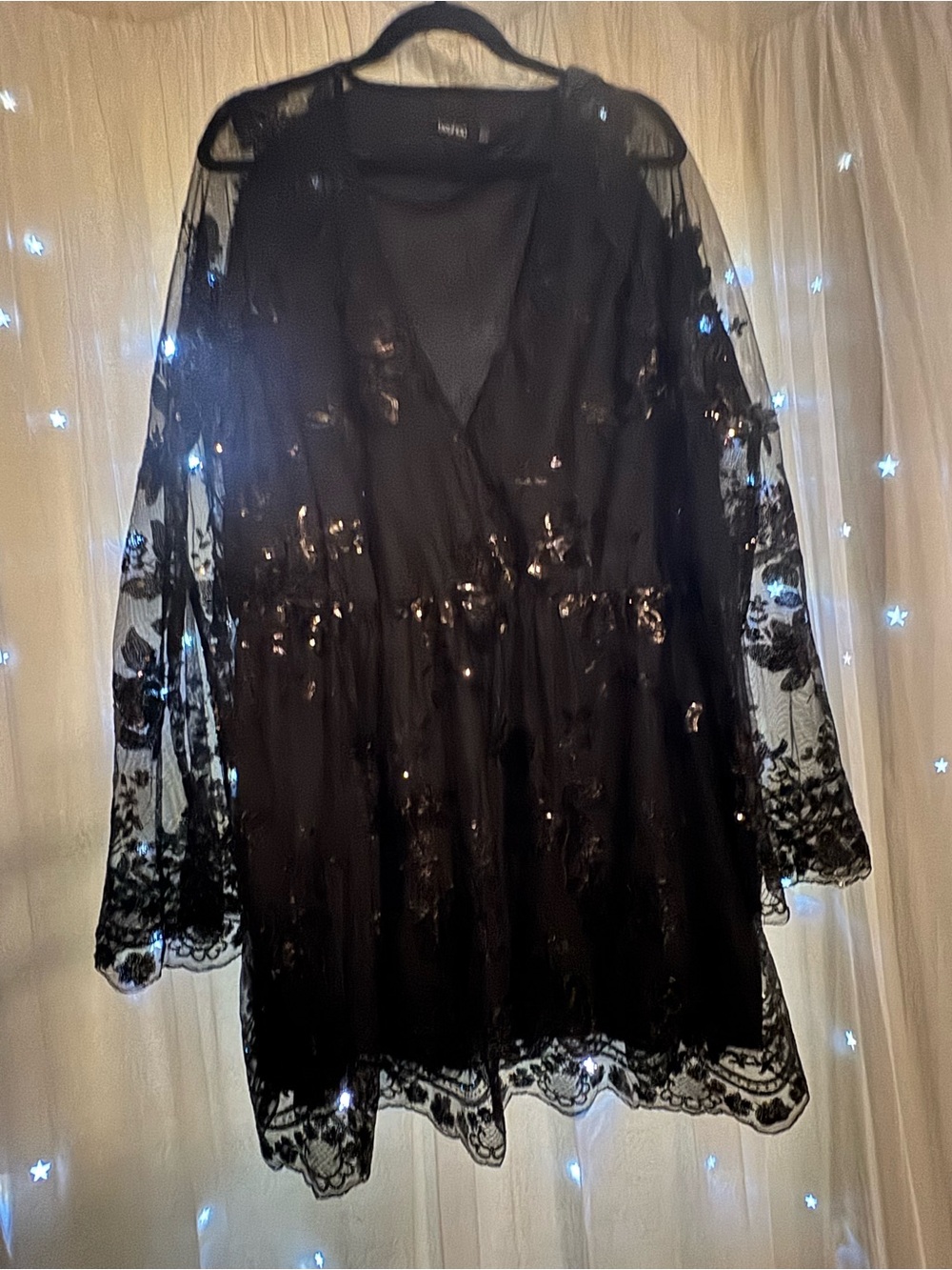 Boohoo Black Evening Dress